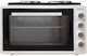 Snaige SN-4237HP W Ηλεκτρικό Φουρνάκι 37lt με 2 Εστίες