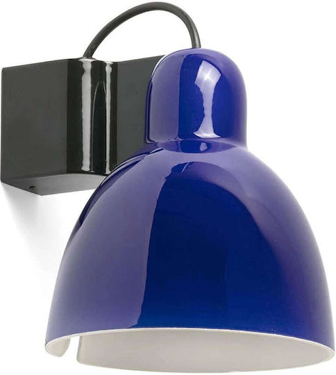 Faro Barcelona Venice Classic Lamp Wall with Socket E27 Blue 16.4x20cm