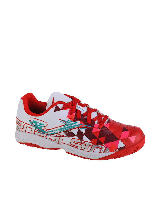 Joma Παιδικά Ποδοσφαιρικά Παπούτσια Propulsion Jr 2202 Σάλας Κόκκινα