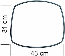 06432220 Garnitură de schimb pentru cuptor Compatibil cu Miele 43x31cm