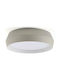 Faro Barcelona Shoku Deckenleuchte 35cm Gray mit Integrierter LED