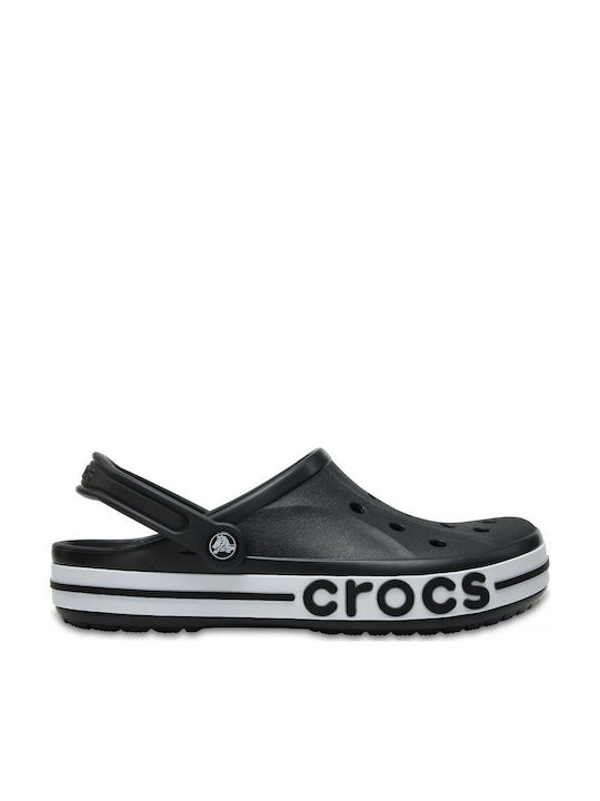 Crocs Bayaband Ανατομικά Σαμπό Μαύρα