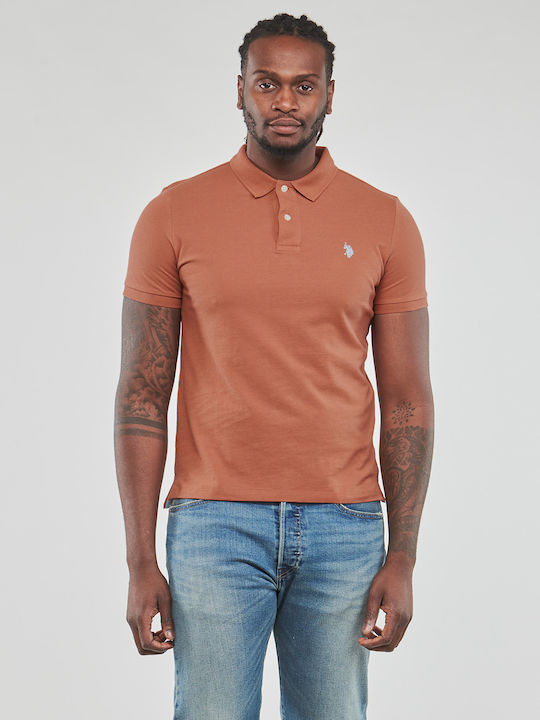 U.S. Polo Assn. King Polo T-shirt Καφέ