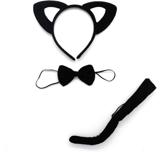 Carnival Headband Black 3pcs