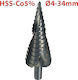 Pasco Conical Drill Cobaltium with Cylindrical Shank for Metal 4-34mm