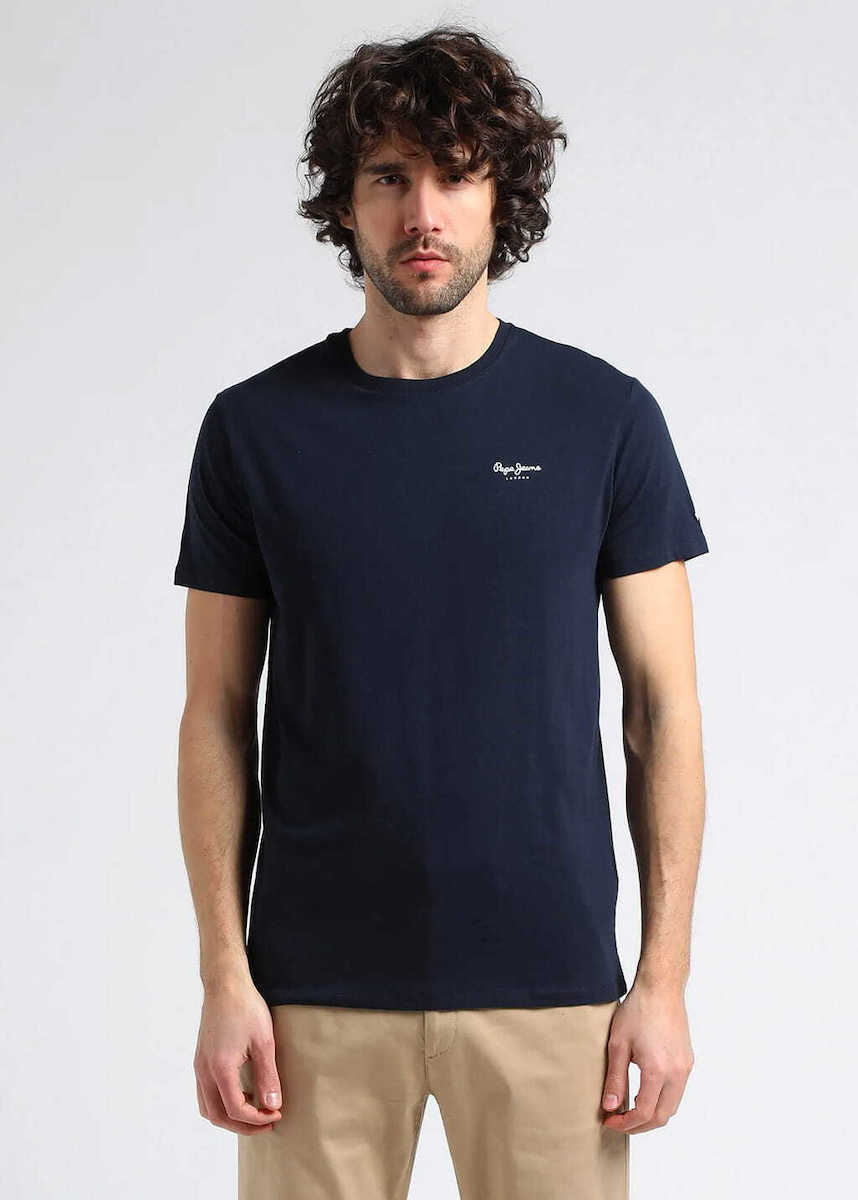 Λογότυπο Jeans Dulwich T-shirt Pepe με PM508663-594 Ανδρικό