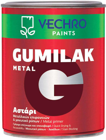 Vechro Gumilak Metal Грунд Бял Подходящ за Метал 0.75лт
