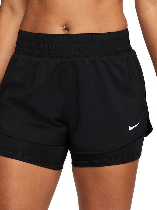 Nike One Women's Sporty Shorts Dri-Fit Black