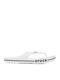Bayaband Men's Anatomic White Flip Flops