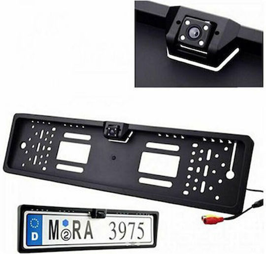Car Reverse Camera with License Plate Frame and Night Vision Universal