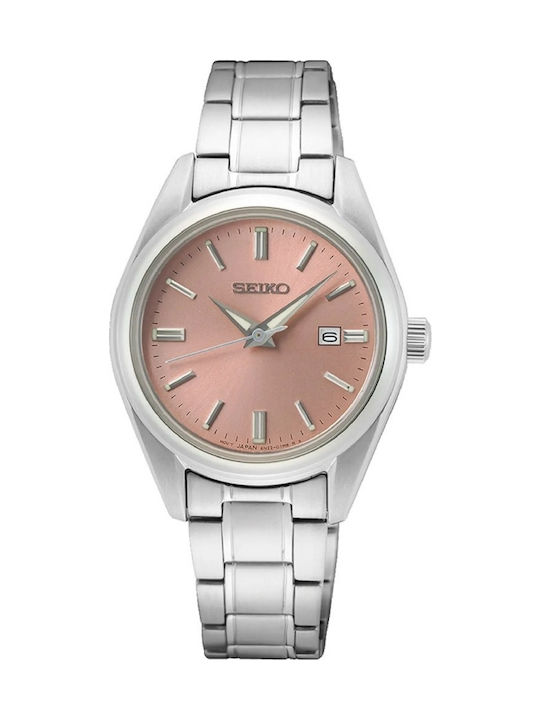 Seiko Classic Battery Watch With Metal Bracelet