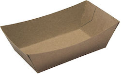 RoisBros Disposable Food Paper Box Kraft 10.5x7x4cm 100pcs 441407