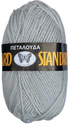 Πεταλούδα Νήμα Πλεξίματος Ακρυλικό Standard Acrylic 66 Γκρι 133m 50gr