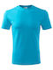 Adler Werbe-T-Shirt in Türkis Farbe