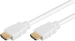Goobay HDMI 2.0 Kabel HDMI-Stecker - HDMI-Stecker 7.5m Weiß