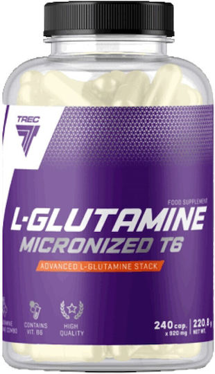 Trec L-Glutamine Micronized T6 240 Κάψουλες