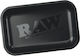 Raw Rolling Tray All Black 17.5cm Μαύρο