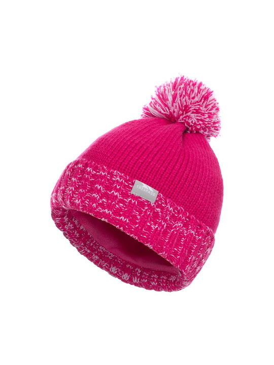 Trespass Kids Beanie Knitted Pink