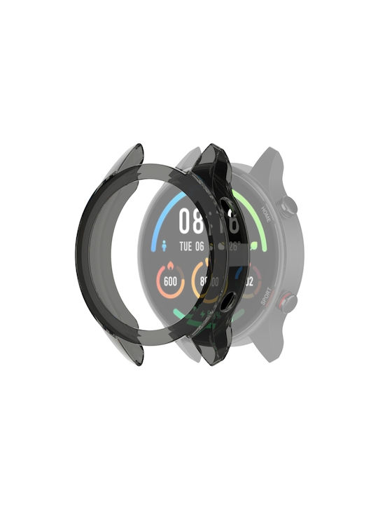 Θήκη Σιλικόνης Transparent Black για το Mi Watch