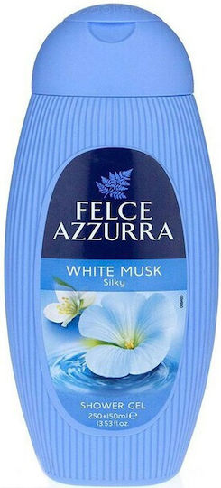 Felce Azzurra White Musk Silky Bubble Bath Gel With White Musk Scent 250ml
