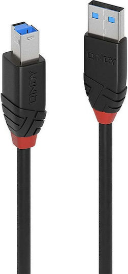 Lindy 10m USB 2.0 Cable A-Male to B-Male (43227)