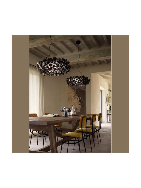 Slamp Clizia Large Pendant Light Black for 4 Bulbs E27 78cm