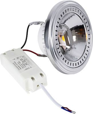 GloboStar Darko Λάμπα LED για Ντουί GU10 και Σχήμα AR111 Φυσικό Λευκό 1638lm Dimmable