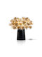 Slamp Clizia Mama Non Mama Decorative Lamp Flower with Socket for Bulb E14 Gold
