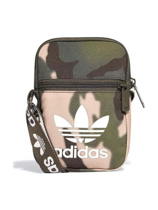 adidas Fest Ανδρική Τσάντα Ώμου / Χιαστί Χακί