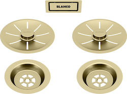 Blanco Βαλβίδα Νεροχύτη Χρυσή Blanco Βαλβίδα Νεροχύτη Χρυσή