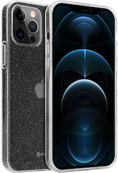 Crong Glitter Back Cover Σιλικόνης Ασημί (iPhon...