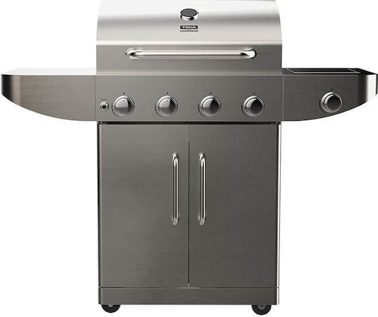 Teka Gourmet 4100 G Gasgrill Rost 44.5cmx65.5cmcm mit 2 cm 3.22kW und Seitenbrenner