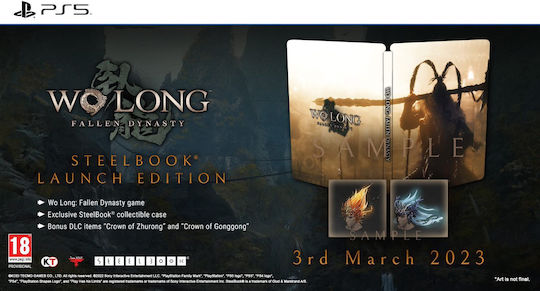 Wo Long: Fallen Dynasty Steelbook Launch Edition PS5 Game