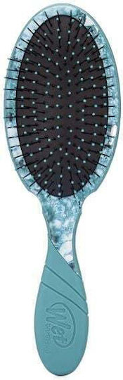 Wet Brush Pro Hair Detangling Paddle Teal Mineral Etchings