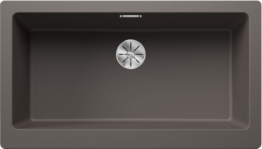 Blanco Vintera XL 9-UF Ένθετος από Συνθετικό Γρανίτη Μ90xΠ51cm Volcano Grey