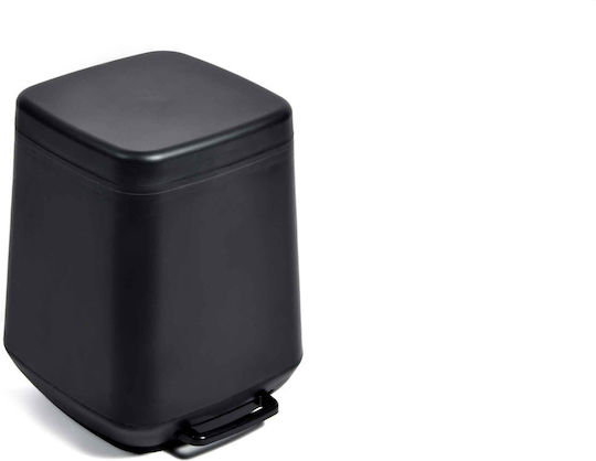 Viopsyctr Τaf Line Plastic Perie de toaletă Închidere lentă 7lt Negru
