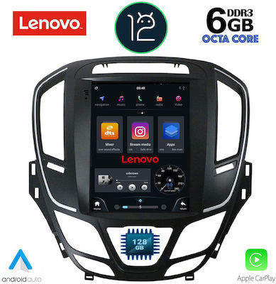 Lenovo Sistem Audio Auto pentru Opel Insemnări 2014-2017 (Bluetooth/USB/AUX/WiFi/GPS/Partitură) cu Ecran Tactil 9.7"