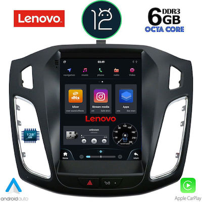 Lenovo Tesla Style Ηχοσύστημα Αυτοκινήτου για Ford Focus 2011-2017 (Bluetooth/USB/WiFi/GPS) με Οθόνη Αφής 9.7"