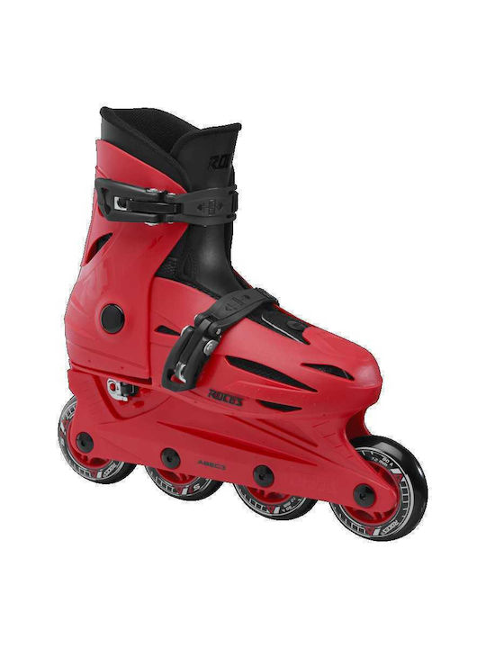 Roces Orlando 4.0 Inline Αυξομειούμενα Rollers Κόκκινα Παιδικά