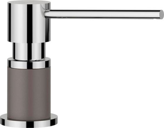 Blanco Lato Spender aus Edelstahl Volcano Grey/Chrome 300ml