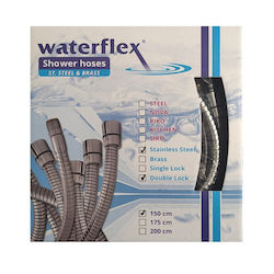 Waterflex 41150 Σπιράλ Ντουζ Inox Ασημί