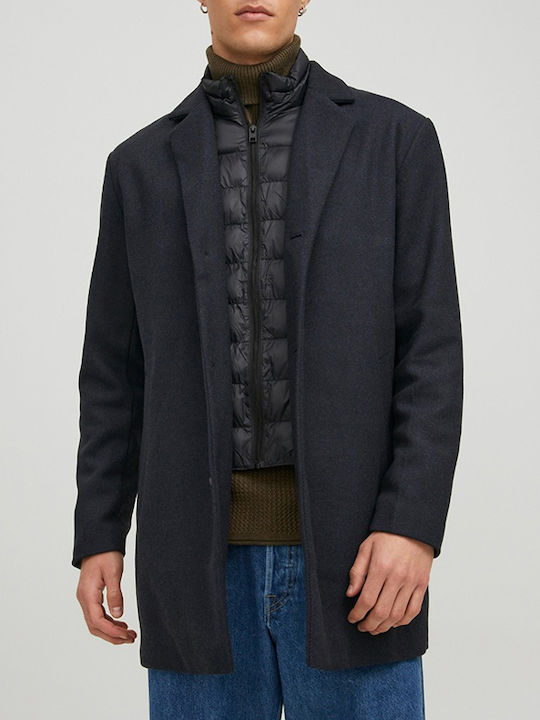 Jack & Jones Men's Coat Navy Blue