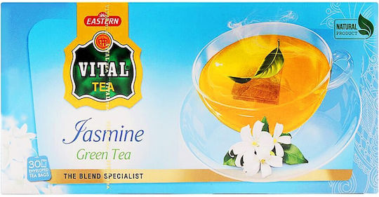 Vital Tea Πράσινο Τσάι 30 Φακελάκια με Άρωμα Jasmine