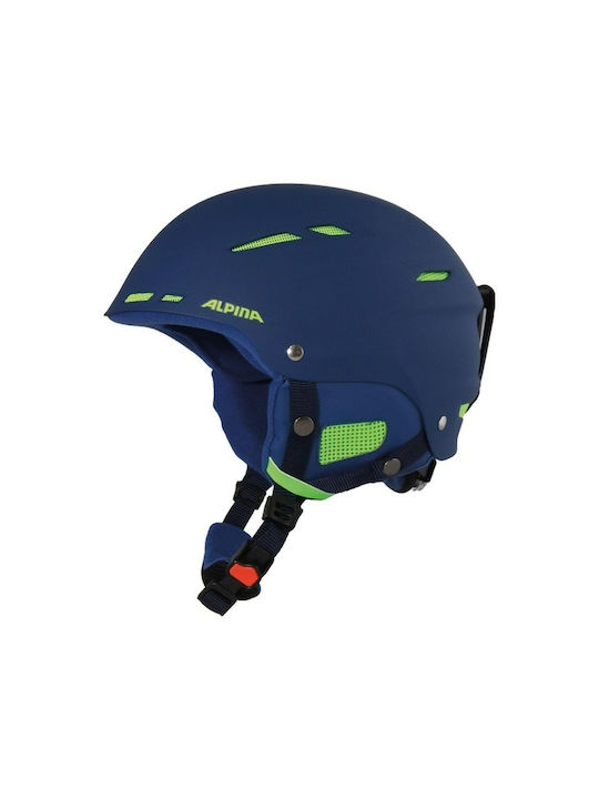 Alpina Biom Helmet for Ski & Snowboard Blue