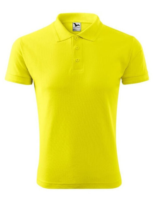 Adler Men's Short Sleeve Promotional T-Shirt Yellow
