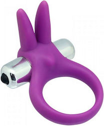 Toyz4lovers Timeless Stretchy Ring Vibrating Cock Ring Schwanz Purple