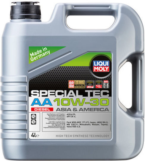 Liqui Moly Special Tec AA Synthetic Car Oil 10W-30 4lt