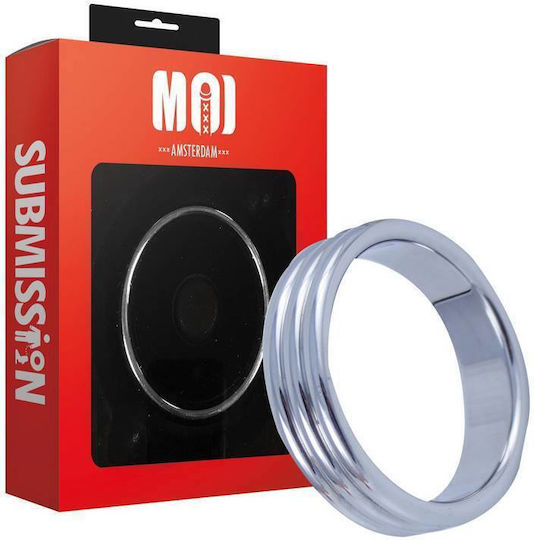 Moi Submission Mr. 3 Times Cock Ring Cock Metalic Argintiu