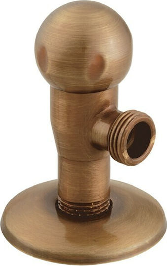 Brass Form Lux Form Bronze ½ x ½ Вентил / Превключвател на водата Ъгъл 1/2"