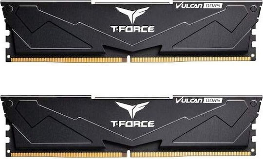 TeamGroup Vulcan XMP 32GB DDR5 RAM mit 2 Modulen (2x16GB) und Geschwindigkeit 6400 für Schreibtisch